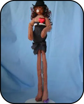 Handmade doll: "CeCe"