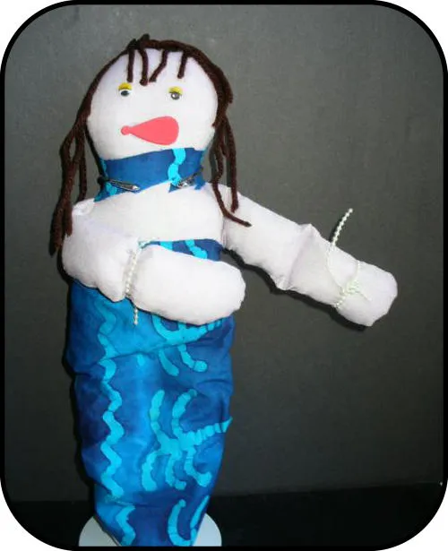 Handmade doll: Nicole Patrica