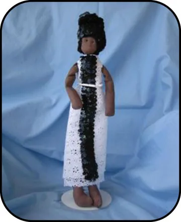 Handmade doll: Egypt