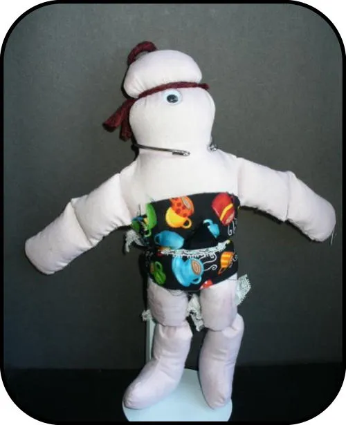 Handmade doll: India