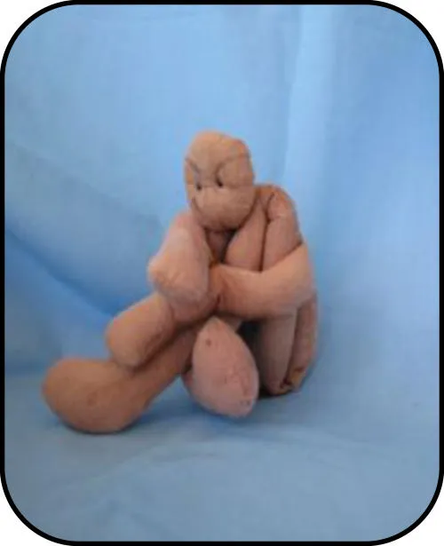 Handmade doll: "Untitled"