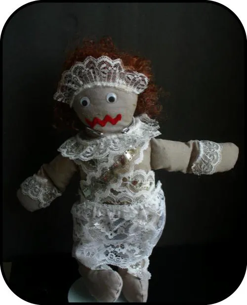 Handmade doll: Ms. Peace & Happiness