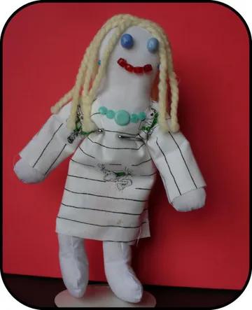 Handmade doll: Princess