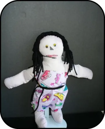 Handmade doll: Queen Josie