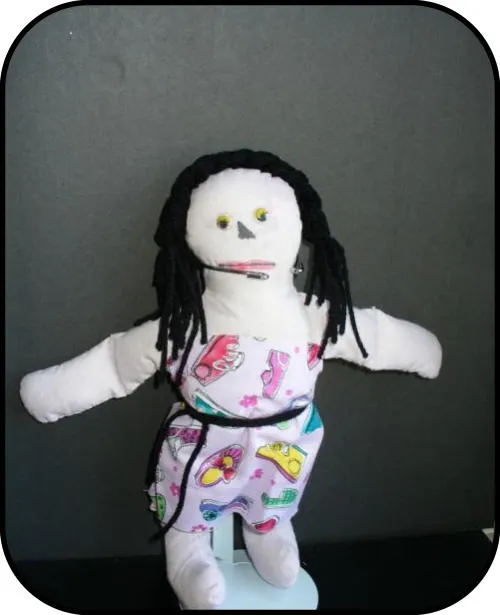 Handmade doll: Queen Josie