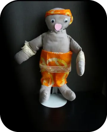 Handmade doll: Fatumata