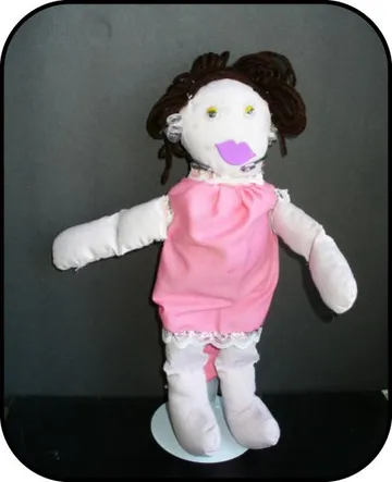 Handmade doll: Assia