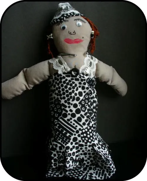 Handmade doll: Sarah Lee