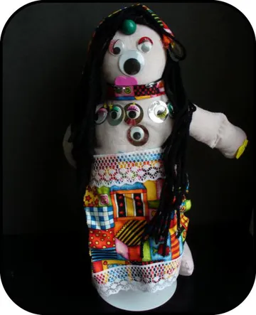 Handmade doll: Divine