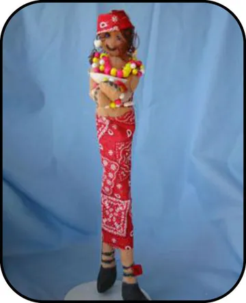 Handmade doll: "Gypsie"
