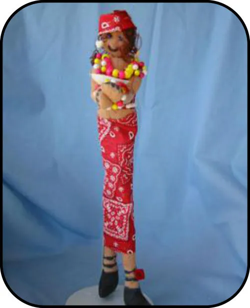 Handmade doll: "Gypsie"