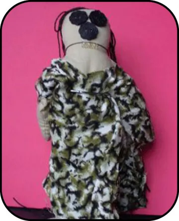 Handmade doll: Lisa V.