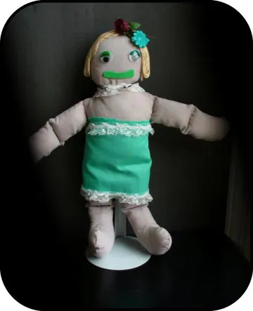 Handmade doll: Esperanza-Hope