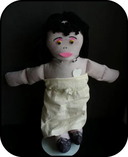 Handmade doll: Mugdalia