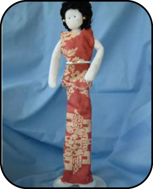 Handmade doll: Nanny
