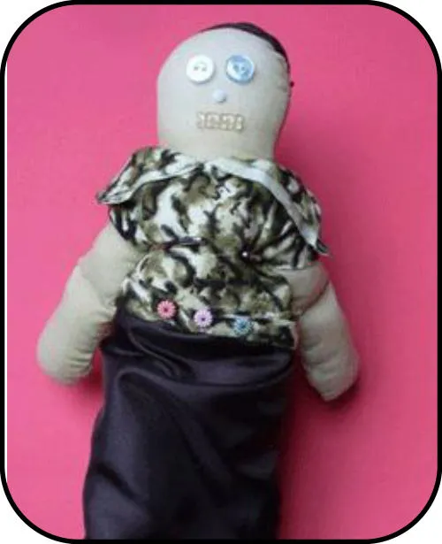 Handmade doll: Ms. Delilah