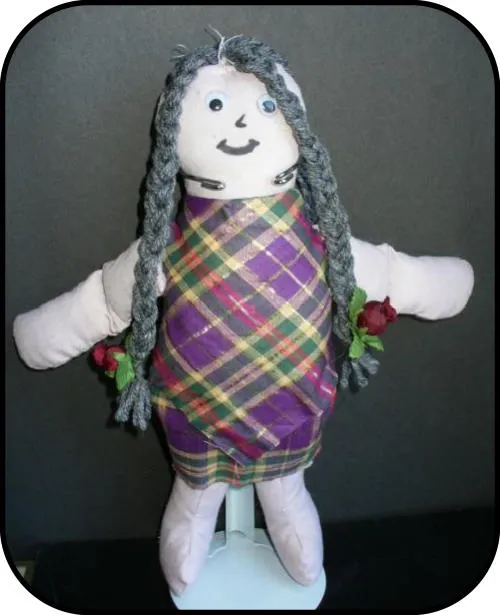 Handmade doll: Ella
