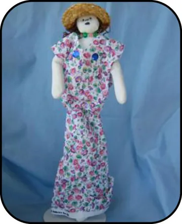 Handmade doll: "Hope"