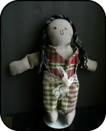 Handmade doll: Silence