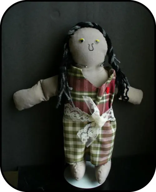 Handmade doll: Silence