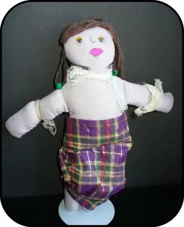 Handmade doll: Michelle