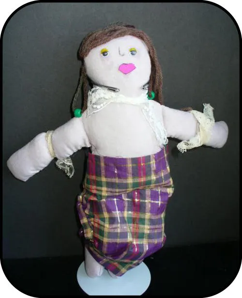 Handmade doll: Michelle