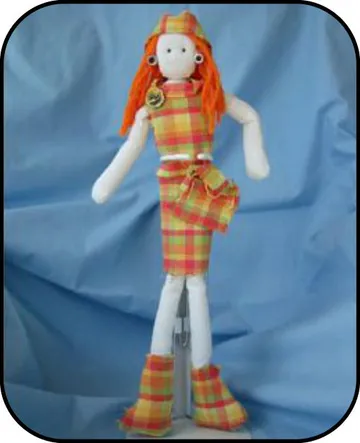 Handmade doll: DeeDee