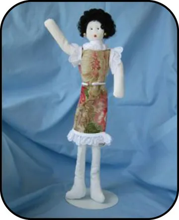 Handmade doll: Robin