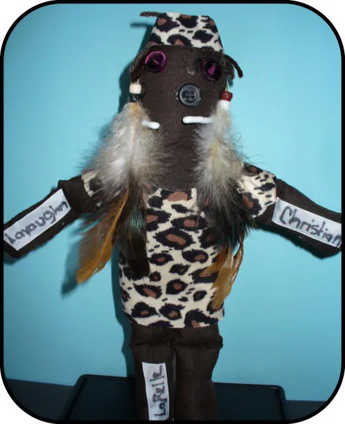 Handmade doll: Hopeful
