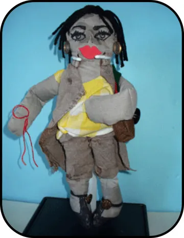 Handmade doll: Faith
