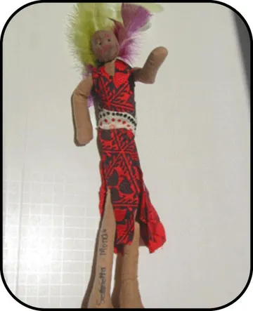 Handmade doll: Senioretta Mondo