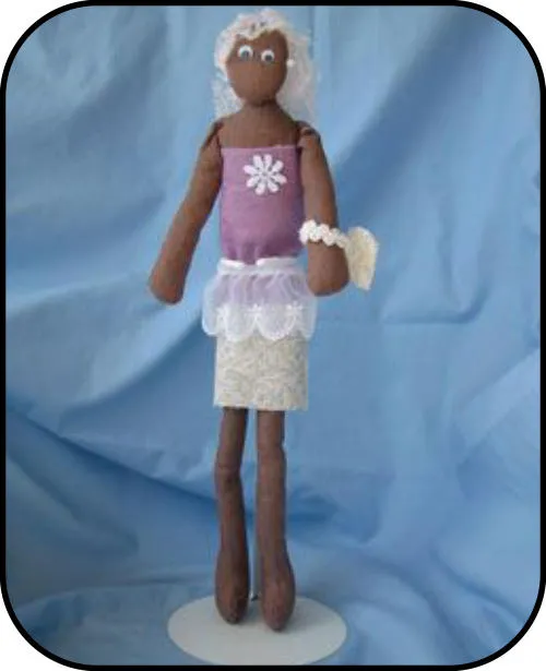 Handmade doll: Audrey Anderson