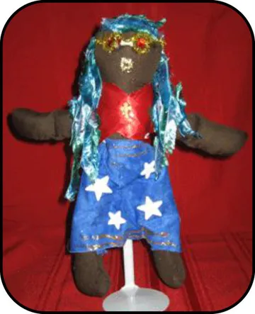 Handmade doll: All American Dred
