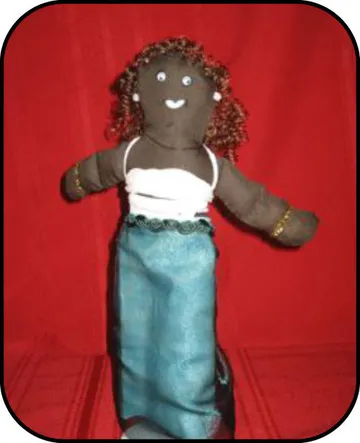 Handmade doll: Tootie Fruitie