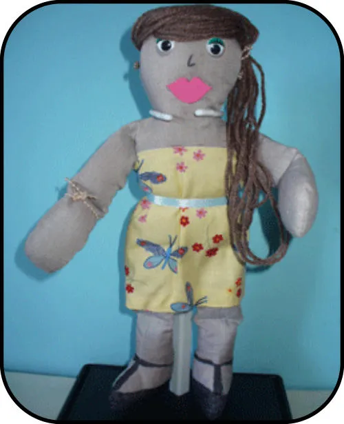 Handmade doll: Crystal