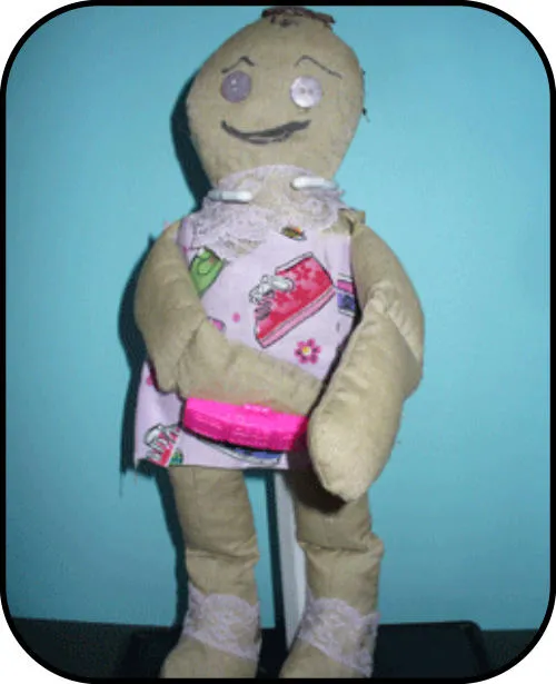 Handmade doll: Sweetpea