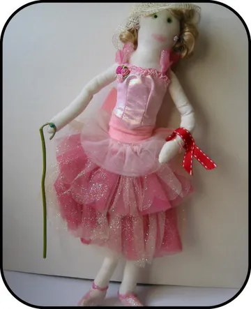 Handmade doll: Pink Lady