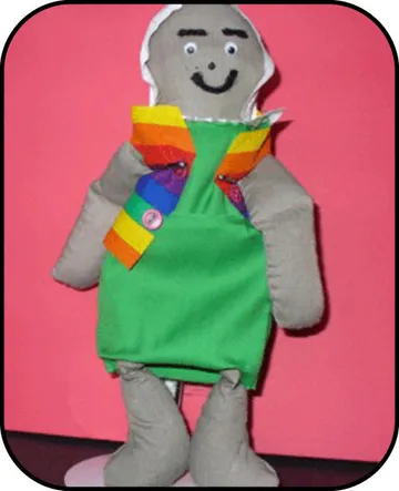 Handmade doll: Akilah
