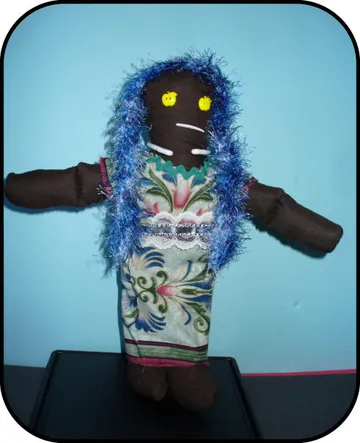 Handmade doll: Akilah