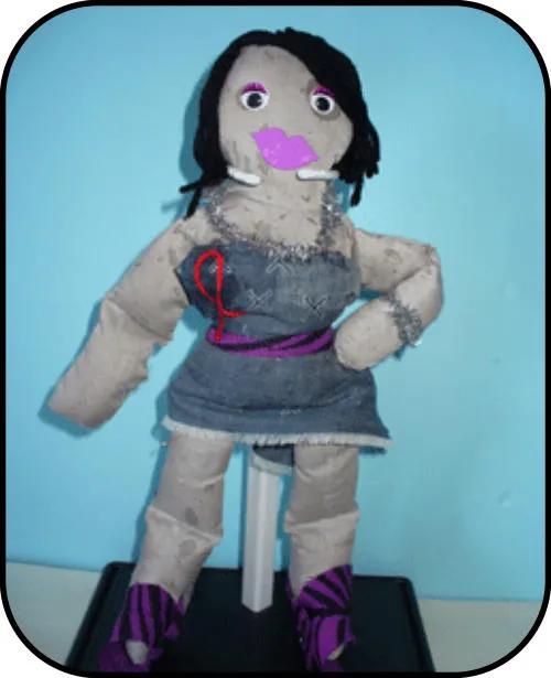 Handmade doll: Toni G.