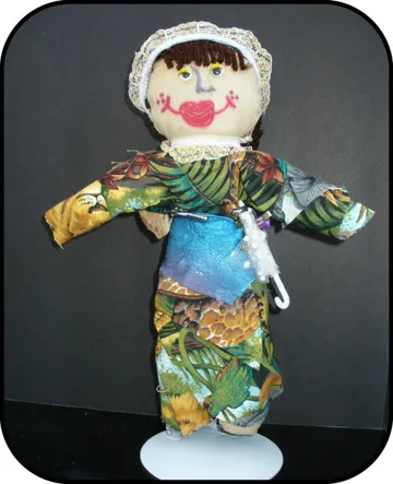 Handmade doll: Evelyn Rose
