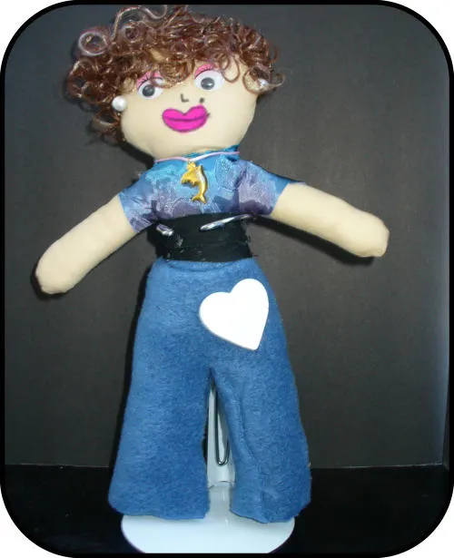 Handmade doll: Mya