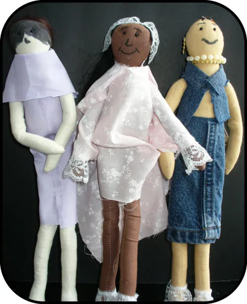 Handmade doll: Fire