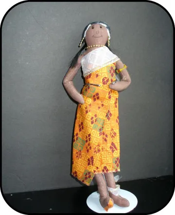 Handmade doll: Faith