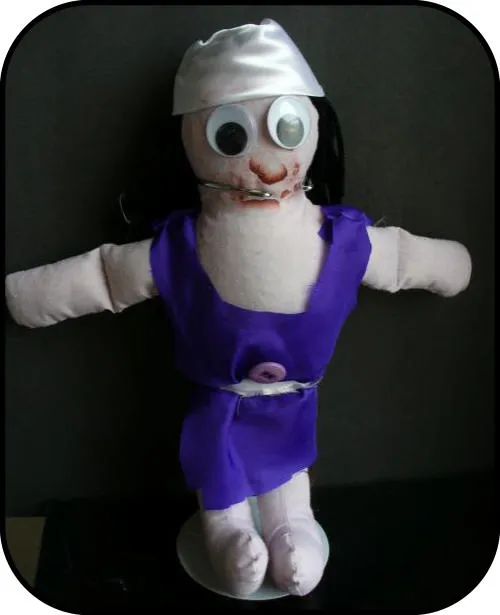 Handmade doll: Carol Rita Johnson