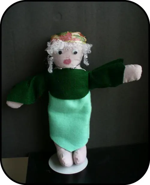 Handmade doll: Clara