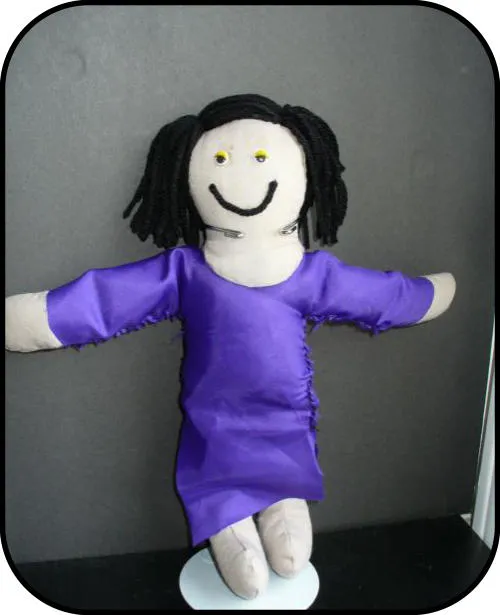 Handmade doll: Being Alive