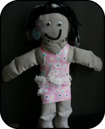 Handmade doll: Mayra